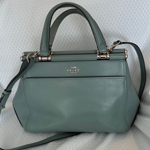 Coach Handbags - Coach Grace Satchel in Cornflower EUC Price NEW PRICE!!